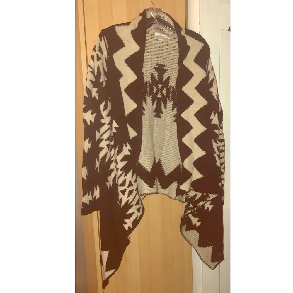 BNWOT - Black and White Cardigan